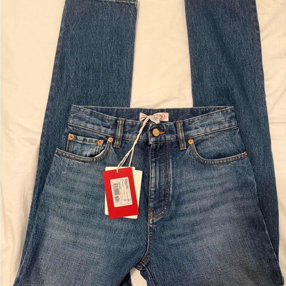 Valentino Women's Blue Denim Jeans